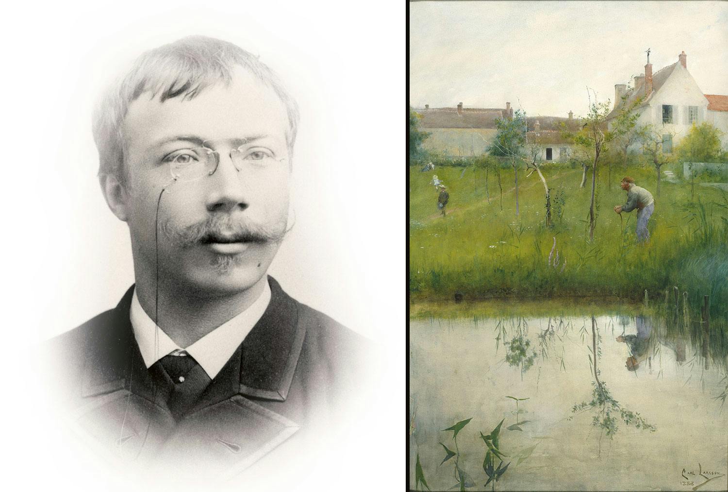Carl Larsson | Gubben och nyplanteringen Carl Larsson | Gubben och nyplanteringen